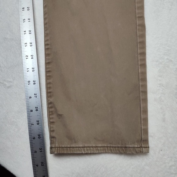 Lucky Brand Pants Mens 32x32 Brown 121 Slim Straight Chino Stretch Cotton - Picture 9 of 12